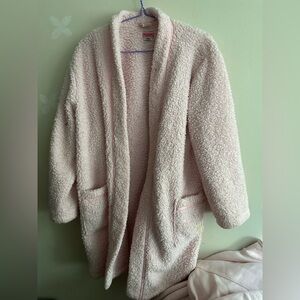 Kate Spade Blush Pink Sherpa Robe